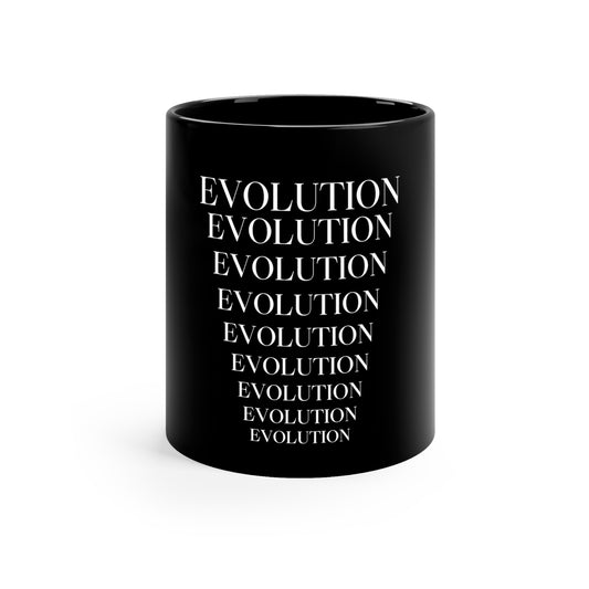 Evolution 11oz Black Mug