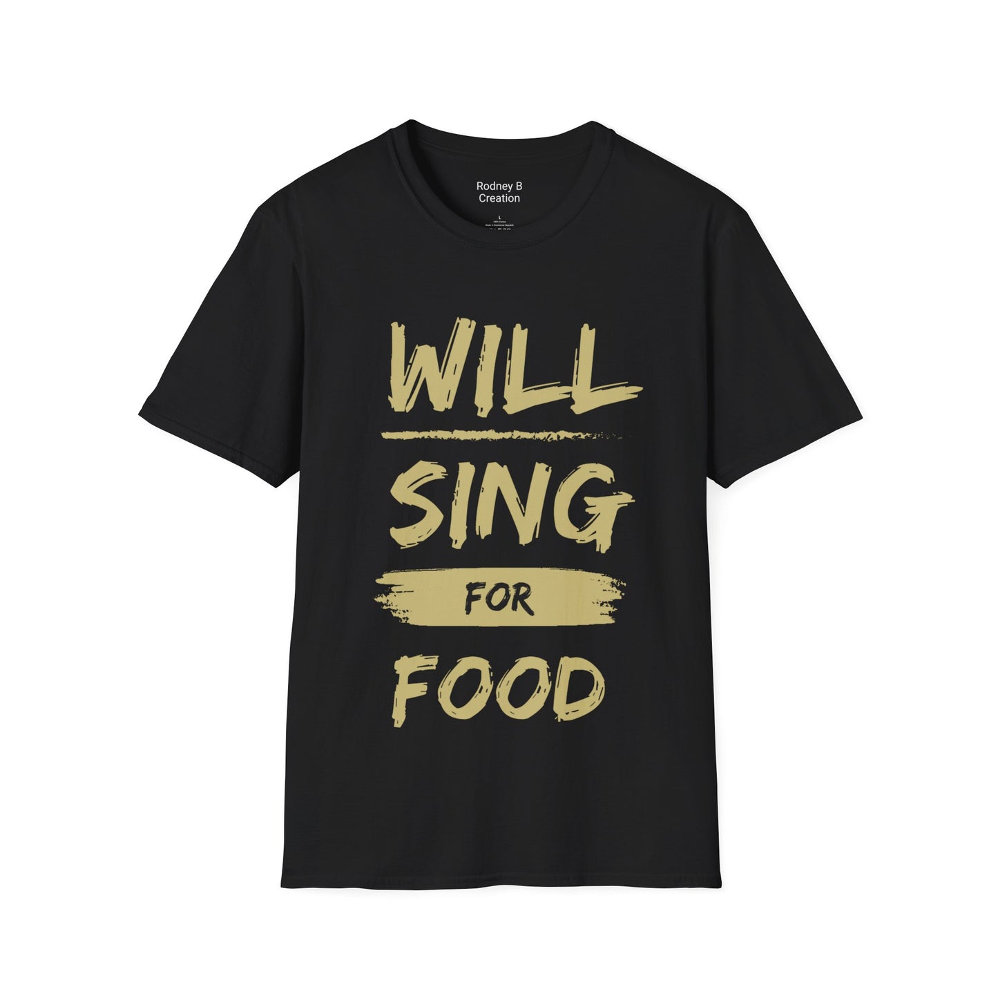 Will Sing Unisex Softstyle T-Shirt