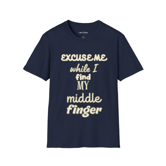 Excuse me Unisex Softstyle T-Shirt