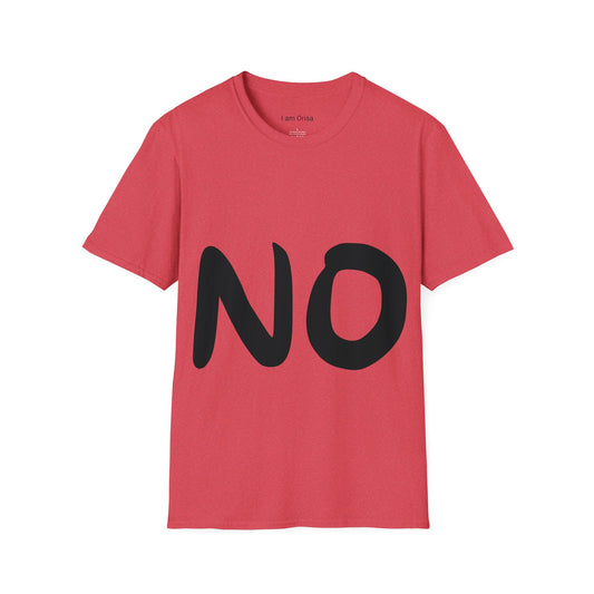 No Unisex Softstyle T-Shirt